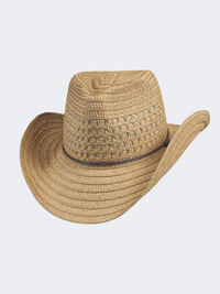 Stamion Cowboy Men Beach Hat Light Brown