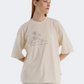 New Balance Oversized Flower Women Lifestyle T-Shirt Linen