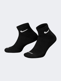 Nike Everyday Plus Cushioned 3 Pack Unisex Training Sock Black/White