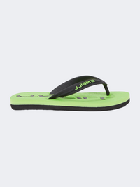Oneill Profile Logo Boys Beach Slippers Green