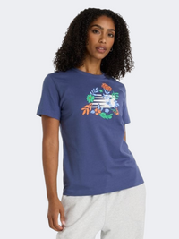 New Balance Flower Graphic Women Lifestyle T-Shirt Dream State