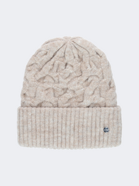 Chaos Star Women Lifestyle Beanie Heather Oatmeal