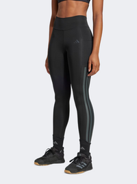 Adidas Optime 3-Stripes Women Training Tight Black