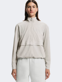 On Courtside Half-Zip Ease Women Tennis Long Sleeve Sand