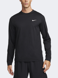 Nike Men Dri-FIT UV Hyverse Long Sleeve Black/White