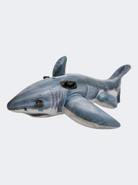 Intex Great Shark Ride On 173X107 Cm Beach Inflatables Grey