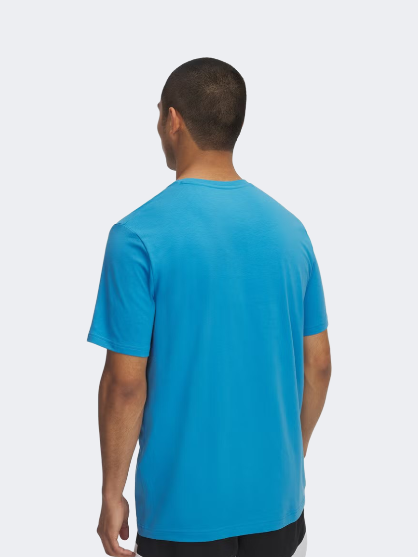 Under Armour 60/40S Hoops Net Men Basketball T-Shirt Ether Blue/White