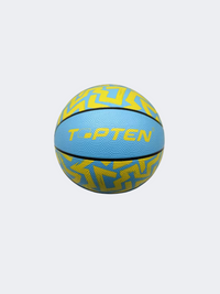 Topten Accessories Basketball Ball Sky Blue/Yellow