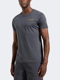 La Sportiva Dawn Wall Men Climbing T-Shirt Onyx