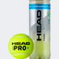 Head 3B Pro + 6Dz Padel Ball Yellow