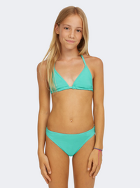 Oneill Essentials Triangle Girls Beach Bikini Set Surf Blue