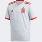 Adidas Spain Away Jersey 2012 Men Football T-Shirt Halo Blue/Bright Red