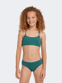 Oneill Essentials Bralette Girls Swim Bikini Set Botanical Heat