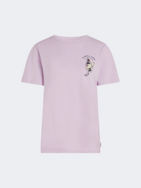 Oneill Graphic Women Lifestyle T-Shirt Pale Lavender