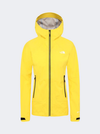 The North Face Impendor Shell Women Hiking Jacket Vibrant Yellow