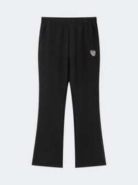 Erke Knitted Women Lifestyle Pant Black