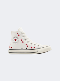 Converse Chuck Taylor All Star Women Lifestyle Sneakers Vintage White/Red
