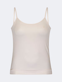 Oil And Gaz Breathable Women Lifestyle Longline Bra Beige