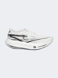 Erke Lite Weave Men Running Shoes White/Black/Silver
