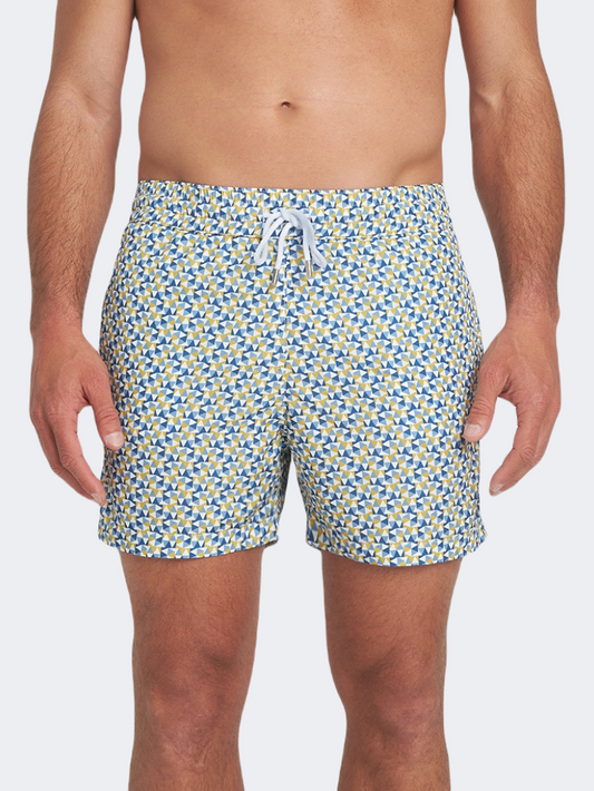 Sea You Soon Cassis Men Beach Swim Short Mustard