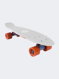 Penny Chevron 22 Inch Unisex Skating Skateboard White/Blue/Orange