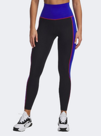 Under Armour Project Rock Women Training Tight Black/Royal