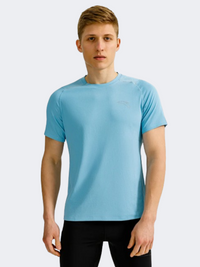 Anta Men Running T-Shirt Light Blue