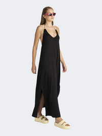 Blu4U Rasta Women Beach Dress Black