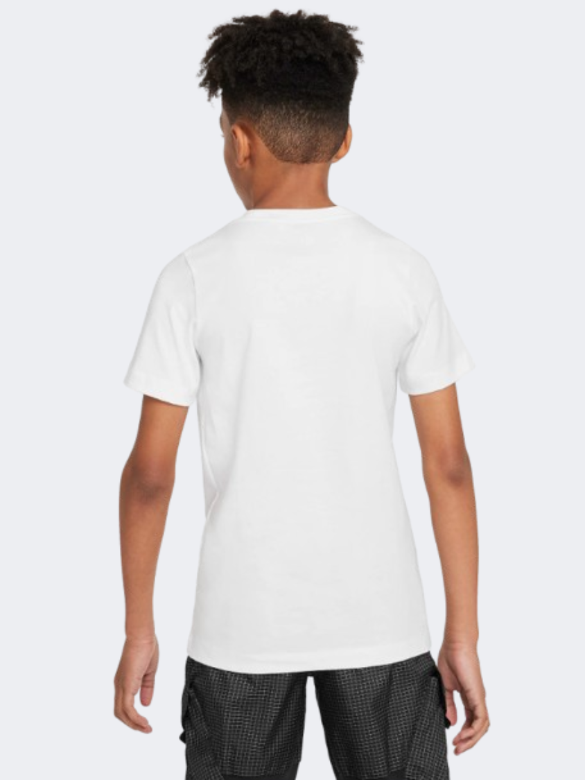 Nike Air 1 Boys Lifestyle T-Shirt White/Green