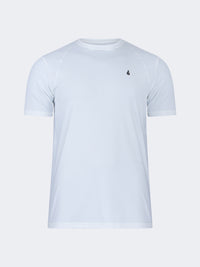 Oil And Gaz Comfortable Men Sportwear T-Shirt R-Neck White