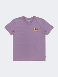 Billabong Sundowm Boys Lifestyle T-Shirt Lavender