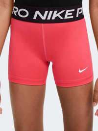 Nike Pro Girls Lifestyle Short Aster Pink/White