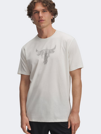 Under Armour Project Rock Brahma Bull Men Training T-Shirt Stone/Black