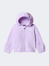 The North Face Glacier Full Zip Girls Hiking Fleece Lite Lilac