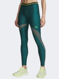 Under Armour Heatgear Mesh Women Training Tight Rack Green