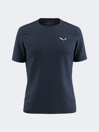 Salewa Puez Hybrid Dry Men Hiking T-Shirt Navy