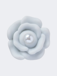 Crocs Purple Flower With Smt Pearl Unisex Lifestyle Jibbitz Charm