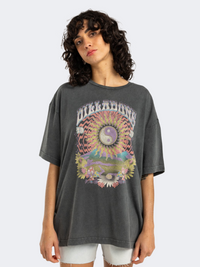 Billabong Celio Grande Women Lifestyle T-Shirt Off Black