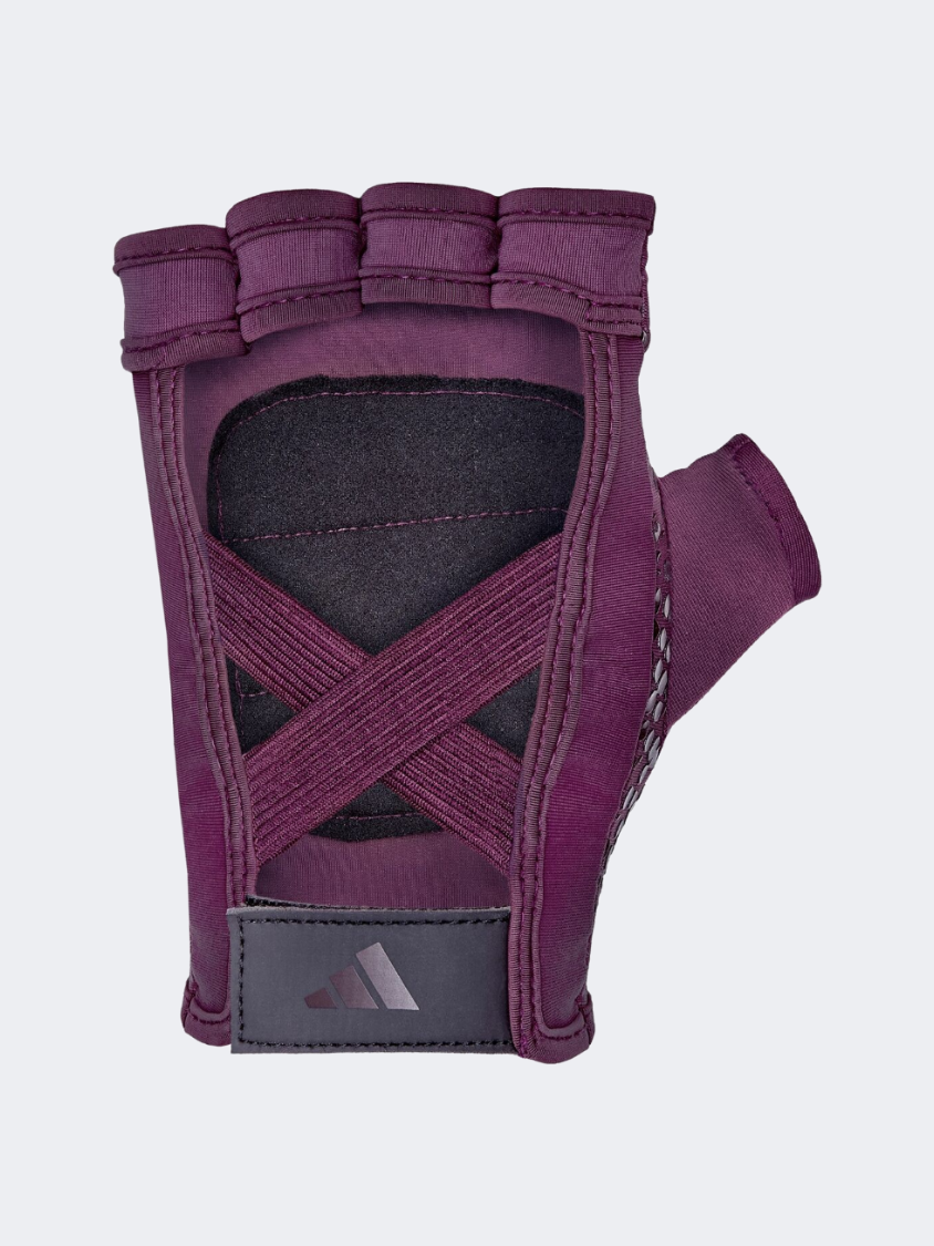 Adidas Accessories Training Women Fitness Gloves Crimson