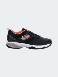 Lotto Supperrapida 400 Vi Women Padel Shoes Black/Silver