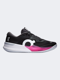 On The Roger Pro 3 Clay Women Tennis Shoes Black/Pink