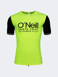 Oneill Cali Men Beach T-Shirt Yellow/Black