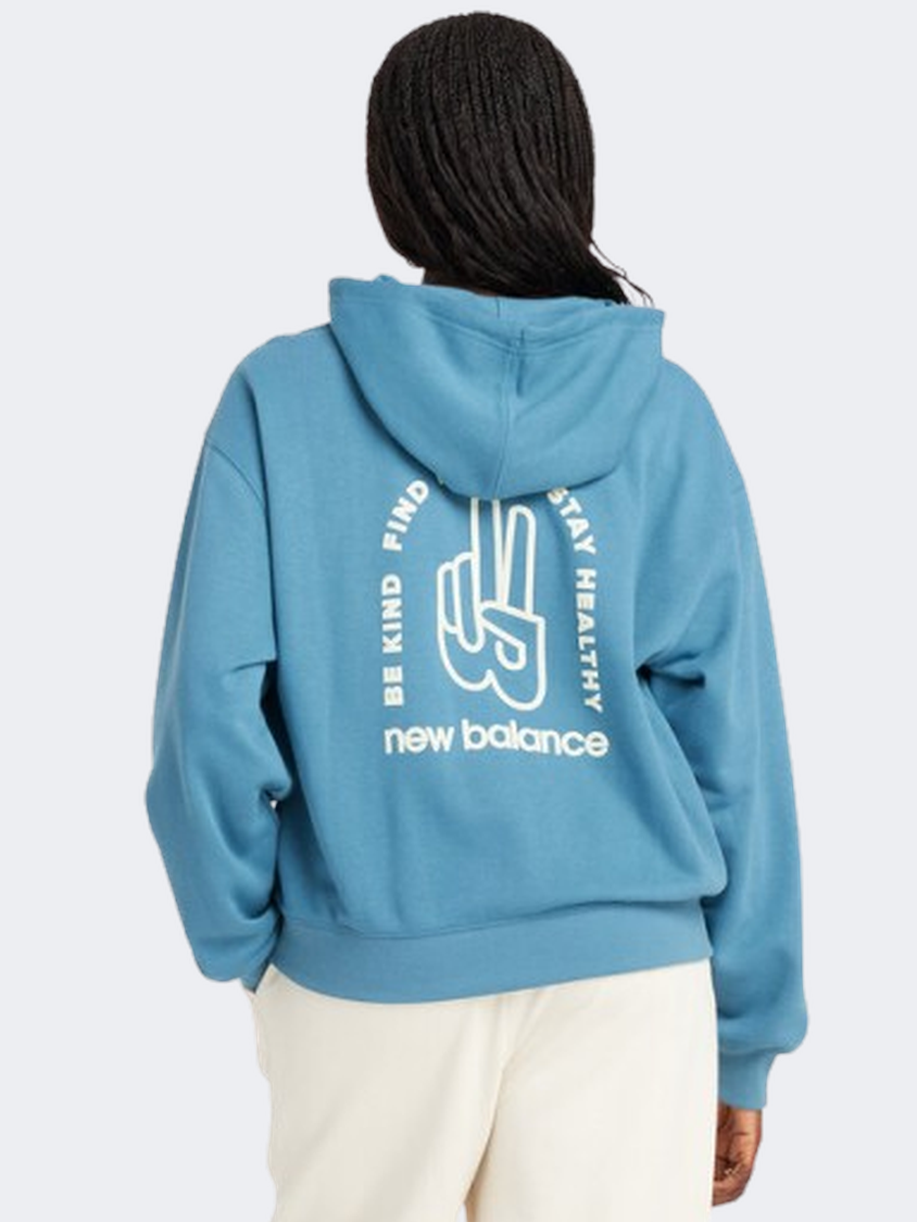 New Balance French Terry Oversized Peace Women Lifestyle Hoody