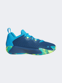 Adidas Men Initiation Basketball Shoe Low Dusky Petrol