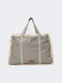 Achilleas Women Beach Bag Taupe 1