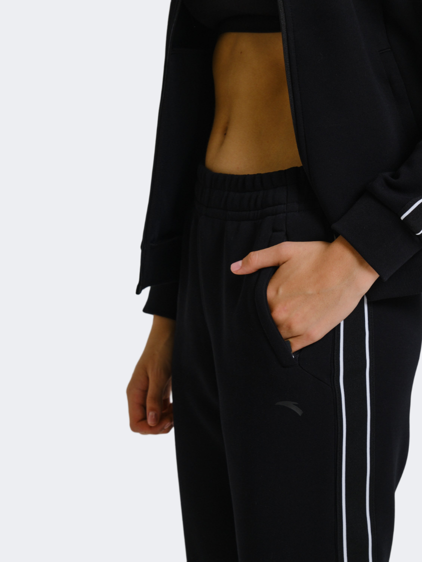 Anta Essential Knit Women Training Pant Black