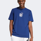 Adidas Lounge Drink Graphic Men Sportswear T-Shirt Dark Blue