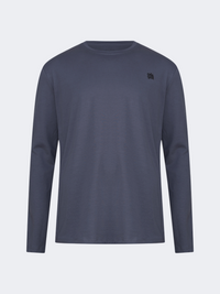Oil And Gaz Big Size Men Lifestyle Long Sleeve Grey