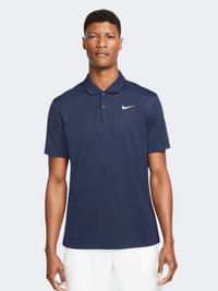 Nike Court Dri-Fit Men Tennis Polo Short Sleeve Obsidian
