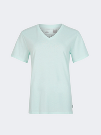 O'Neill Essentials V-Neck Women Lifestyle T-Shirt Soothing Sea
